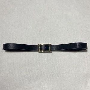 Reversible Belt. Black with Texture and Brown Smooth. Gold Tone Buckle.